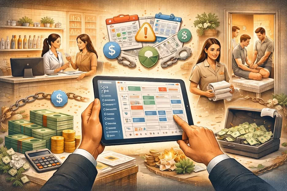 phần mềm quản lý tiệm Spa