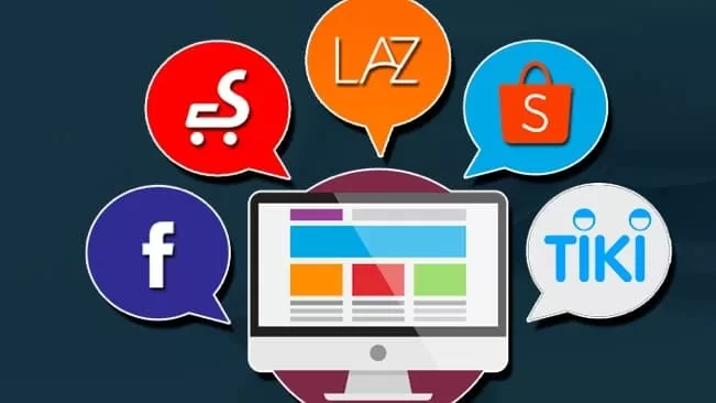 So sánh việc bán hàng trên website của mình và bán hàng trên sàn thương mại điện tử