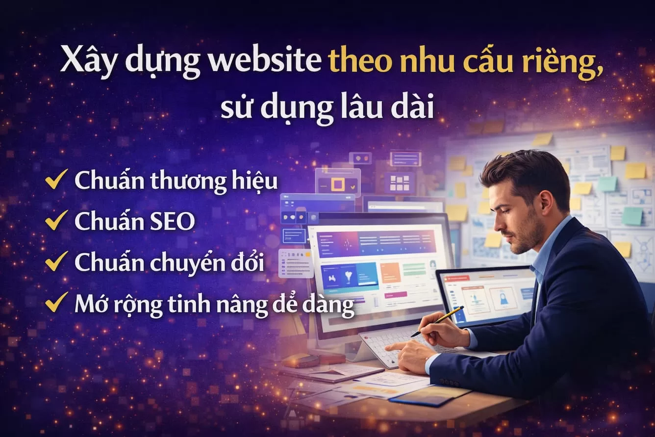 Thiết kế website theo yêu cầu
